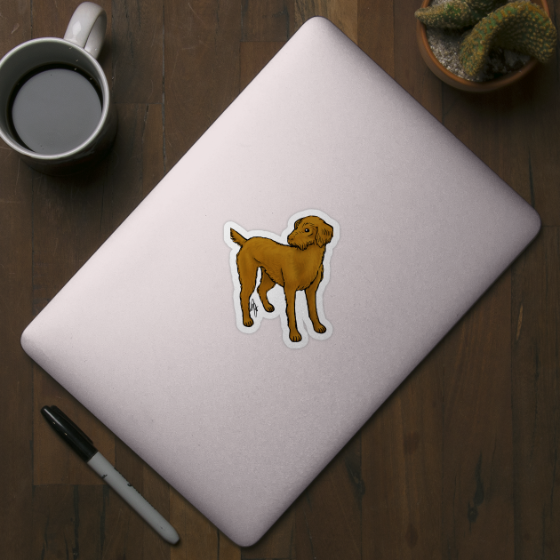 Dog - Vizsla - Wirehaired by Jen's Dogs Custom Gifts and Designs